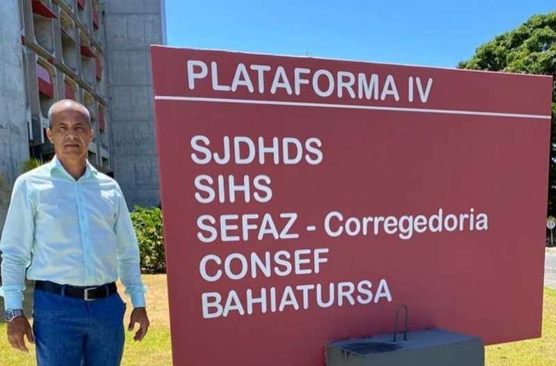 Camacã: Prefeito Paulo do Gás vai a Salvador em busca de projetos e demandas para o município